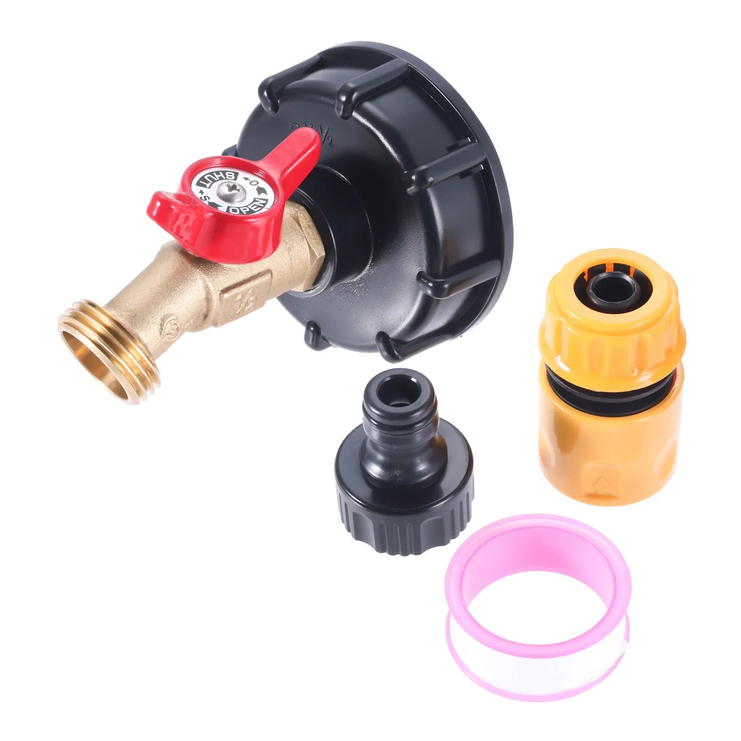 IBC Tote Adapter 2" Coarse Thread | Lead-Free Brass Garden Hose