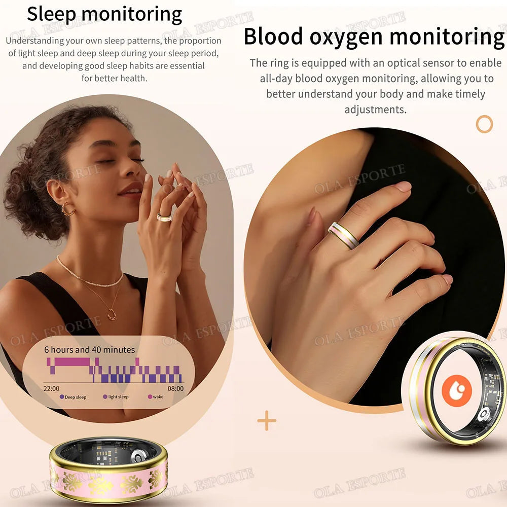Smart Ring – Heart Rate, Blood Oxygen & Sleep Tracker | 5ATM