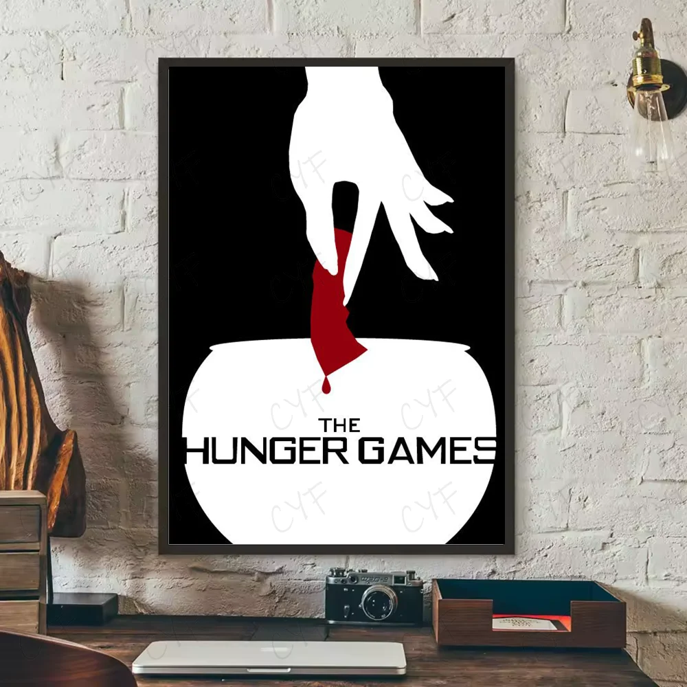 Hunger Games HD Movie Poster | Waterproof PVC Wall Art Décor Movie Wall Poster Peaceful Pleasures Health and Wellness z7 40X50cmNoframe