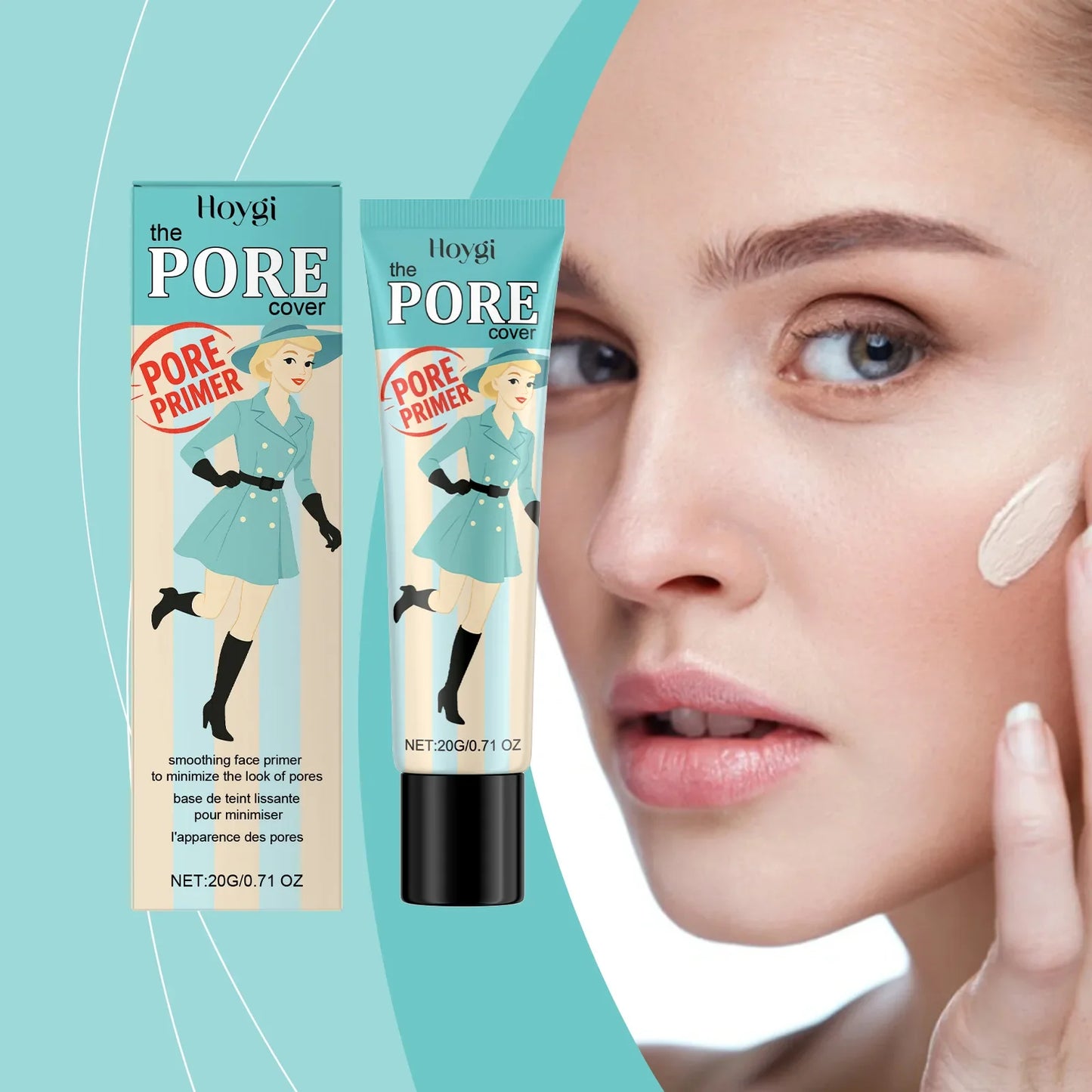 Hoygi Pore Cover Primer – Oil Control & Pore Minimizing 20g