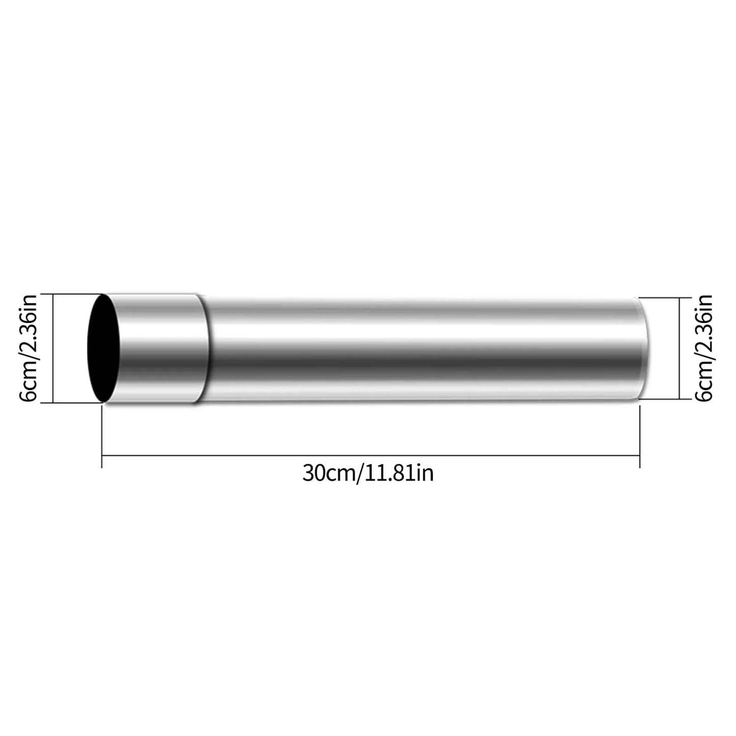 Stainless Steel Chimney Gas Water Heater Exhaust Pipe Home Outdoor