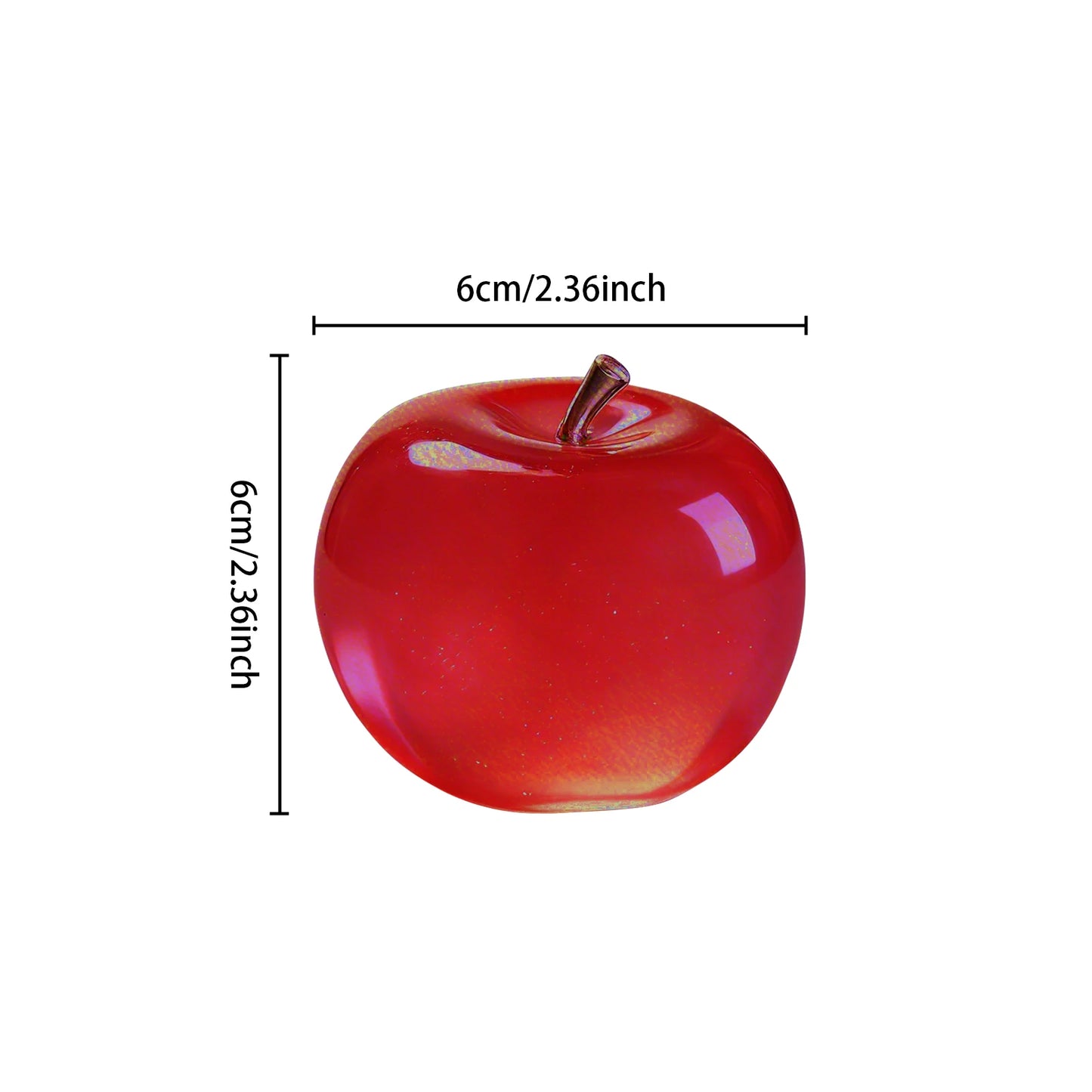Apple Squishy Squeeze Ball – Soft TPR Fidget Sensory Toy