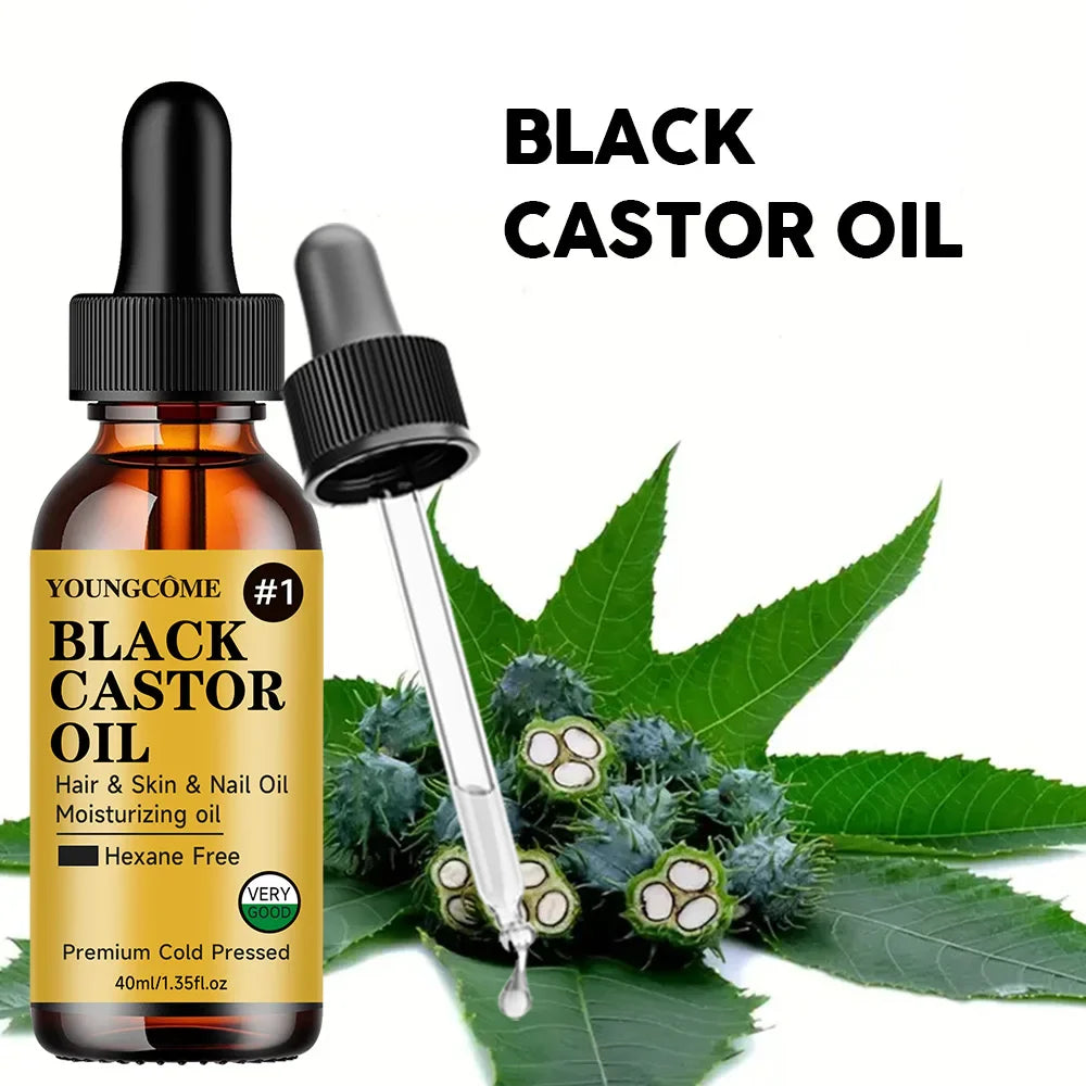 Jamaican Black Castor Oil & Curling Cream Duo | Hair Growth