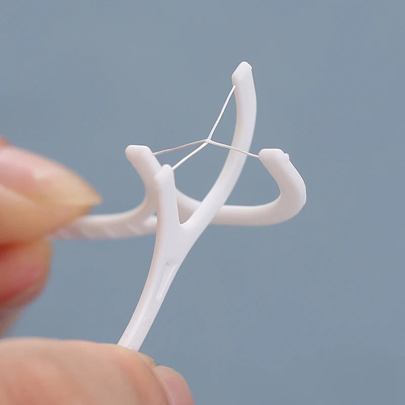 Disposable Floss Toothpick Tooth Cleaning Gadget Brushing Teeth Washing Supplies Oral Health Cleaning Tools Home Daily Supplies Peaceful Pleasures Health and Wellness