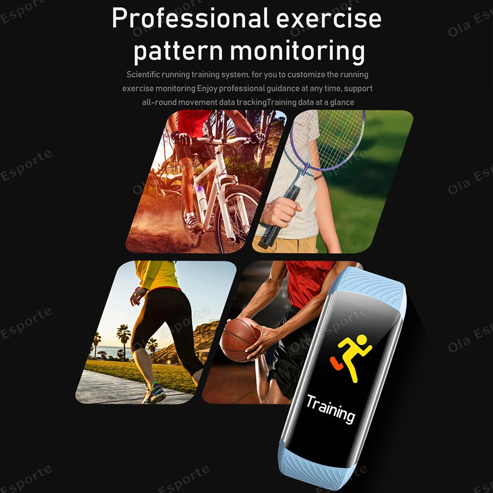 2026 New Smart Watch Heart Rate Monitor Men's Women's Smartwatch Sports Fitness Digital Watches for Men Women Band Bracelet MA27 Peaceful Pleasures Health and Wellness