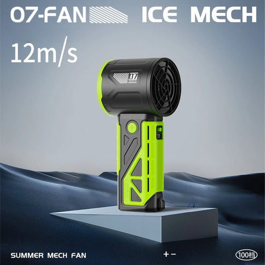 Collapsible USB Turbo Fan | Silent, Portable, 6000mAh Battery Portable USB Fan Peaceful Pleasures Health and Wellness