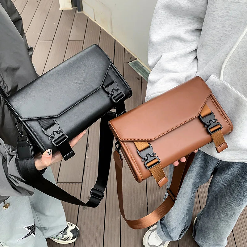 Trendy Crossbody Bag Flap Lock Envelope Shoulder Purse