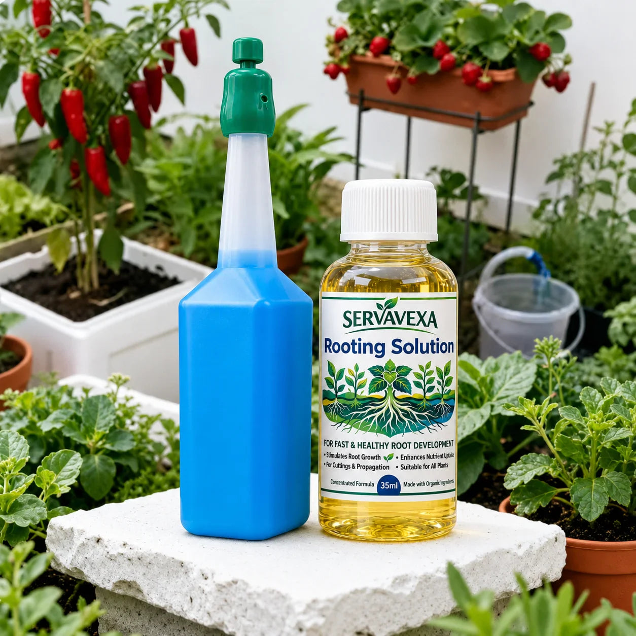 Plant Rooting & Nutrient Liquid Set – Boost Growth & Cuttings