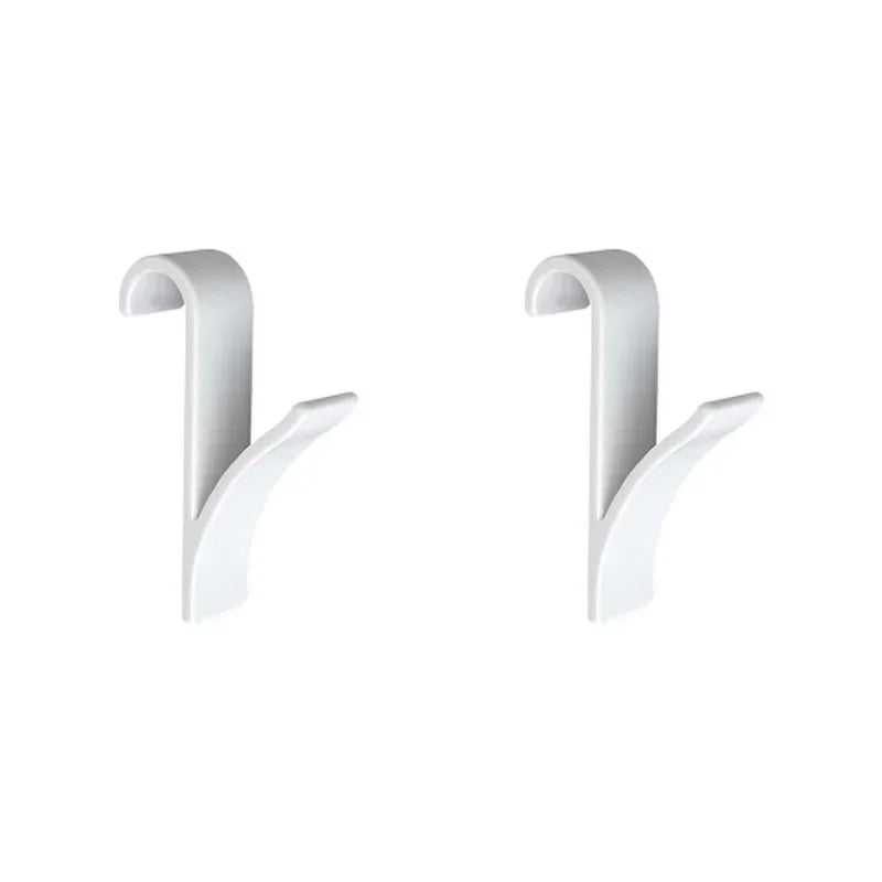Radiator Towel Hanger Hooks – Clip-On PS Plastic Storage Hooks (1–5 pcs)