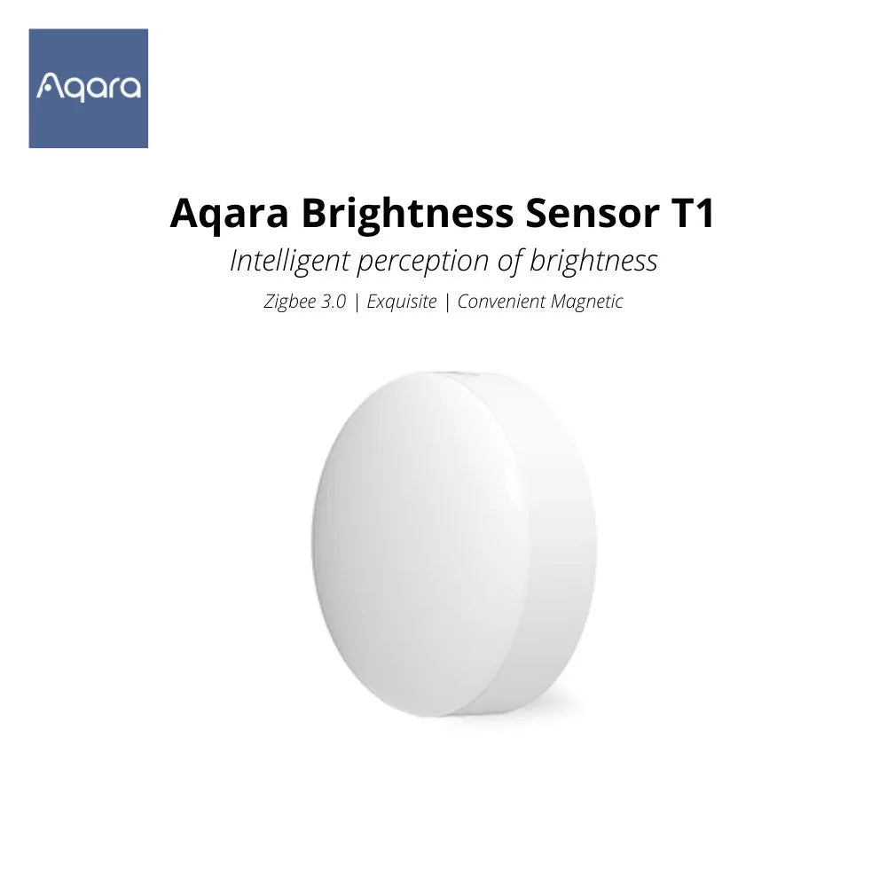 Aqara Light Brightn Sensor T1 Zigbee 3.0 Smart Home Light Change Controlled Detector Magnetic APP for Mijia Homekit APP Peaceful Pleasures Health and Wellness