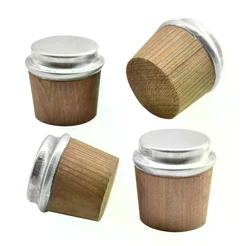 2-Pack Wooden Thermos Cork Stopper | Vacuum Flask Replacement Cap