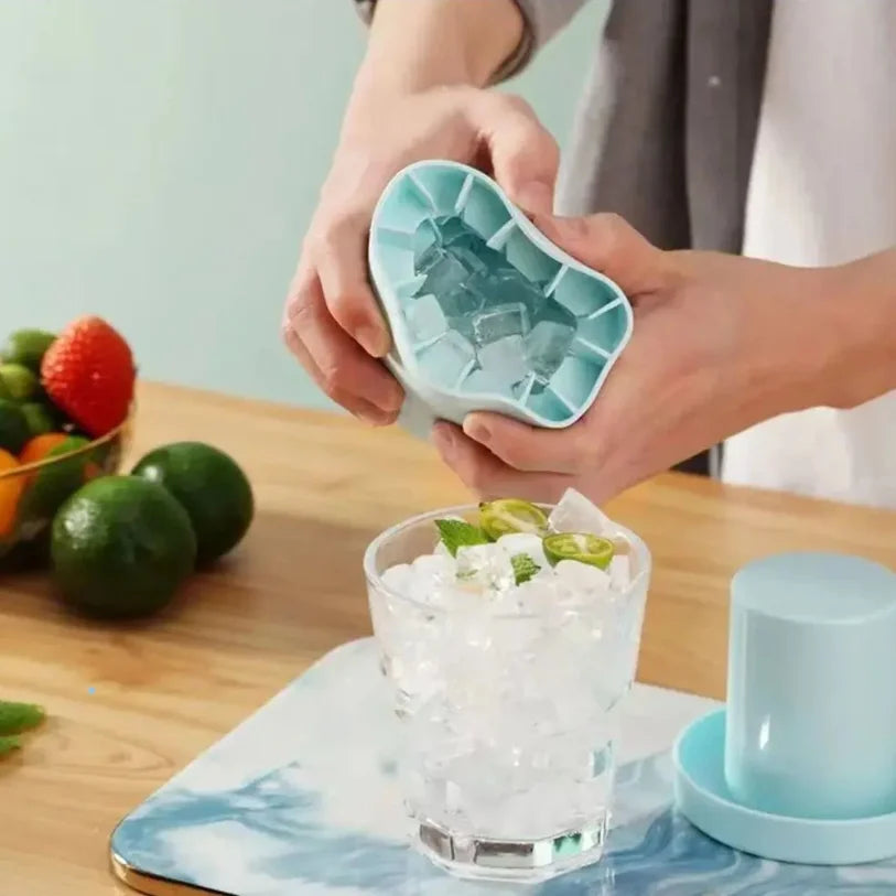 Food-Grade Silicone Mini Ice Cube Tray Mold | Easy Release