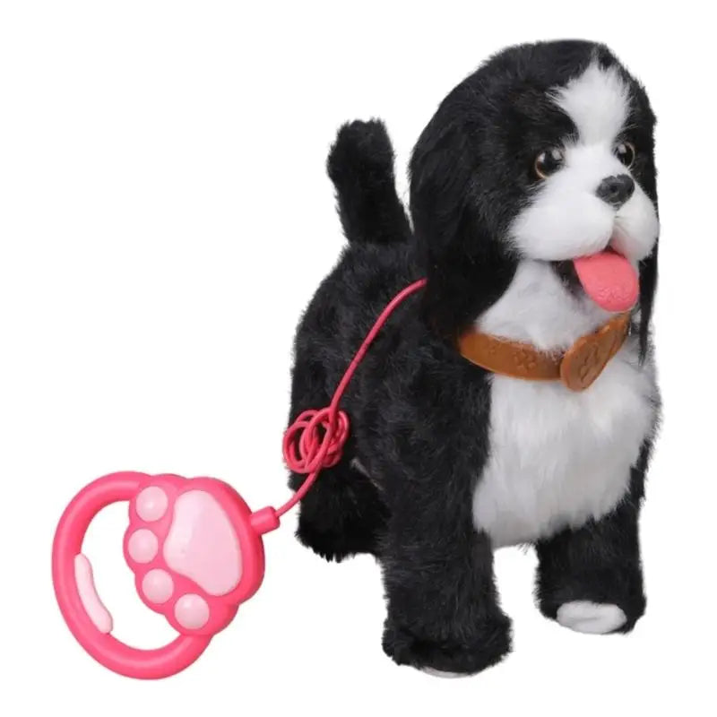 Interactive Electric Talking Plush Dog Toy – Pull String & Barks