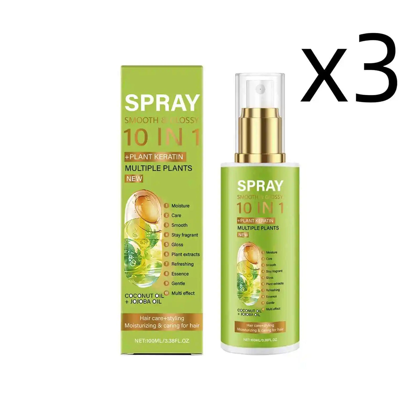 Moisturizing Hair Care Spray | Fluffy, Frizz-Free & Nourished
