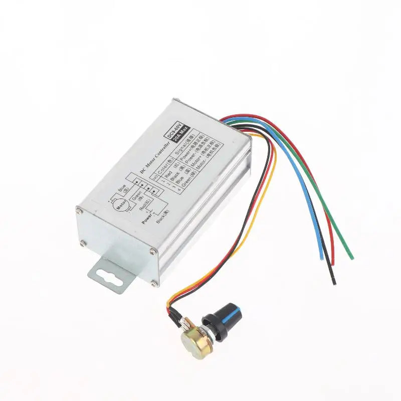 1Pcs DC 9V-60V 12V 24V 60V 20A Motor Pulse Width Modulator Regulator PWM Speed Regulator Stepless DC Motor Speed Controller Peaceful Pleasures Health and Wellness