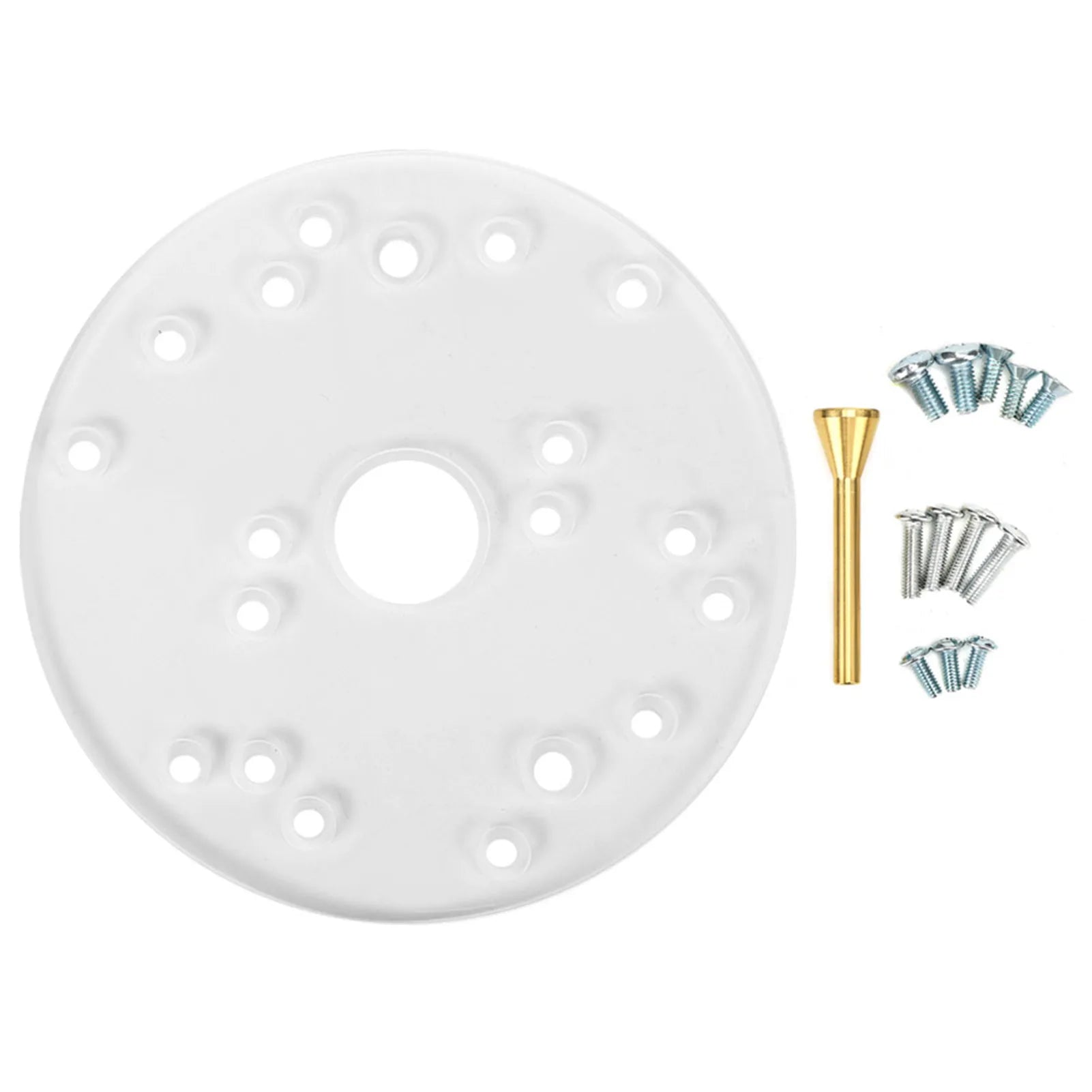 Router Base Router Base Plate Acrylic with Centering Pin Screws for Trim Routers Woodworking Auxiliary Tool Peaceful Pleasures Health and Wellness A