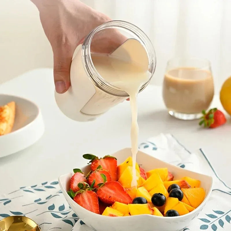 Electric Shaker Cup for Protein Powder Portable Automatic Blender Bottle Mixer for Home Gym Outdoor Travel Peaceful Pleasures Health and Wellness
