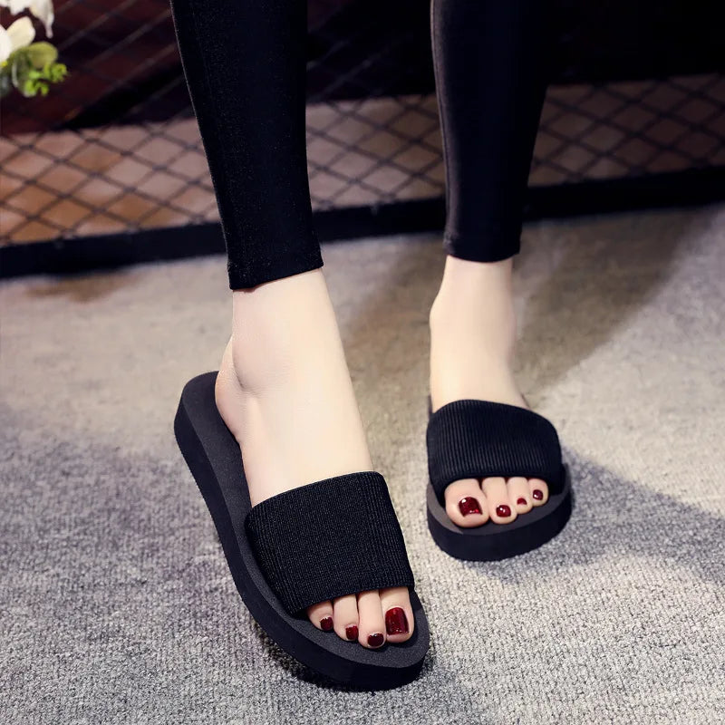 Women's EVA Flip Flop Beach Slippers | Summer Slide Sandals