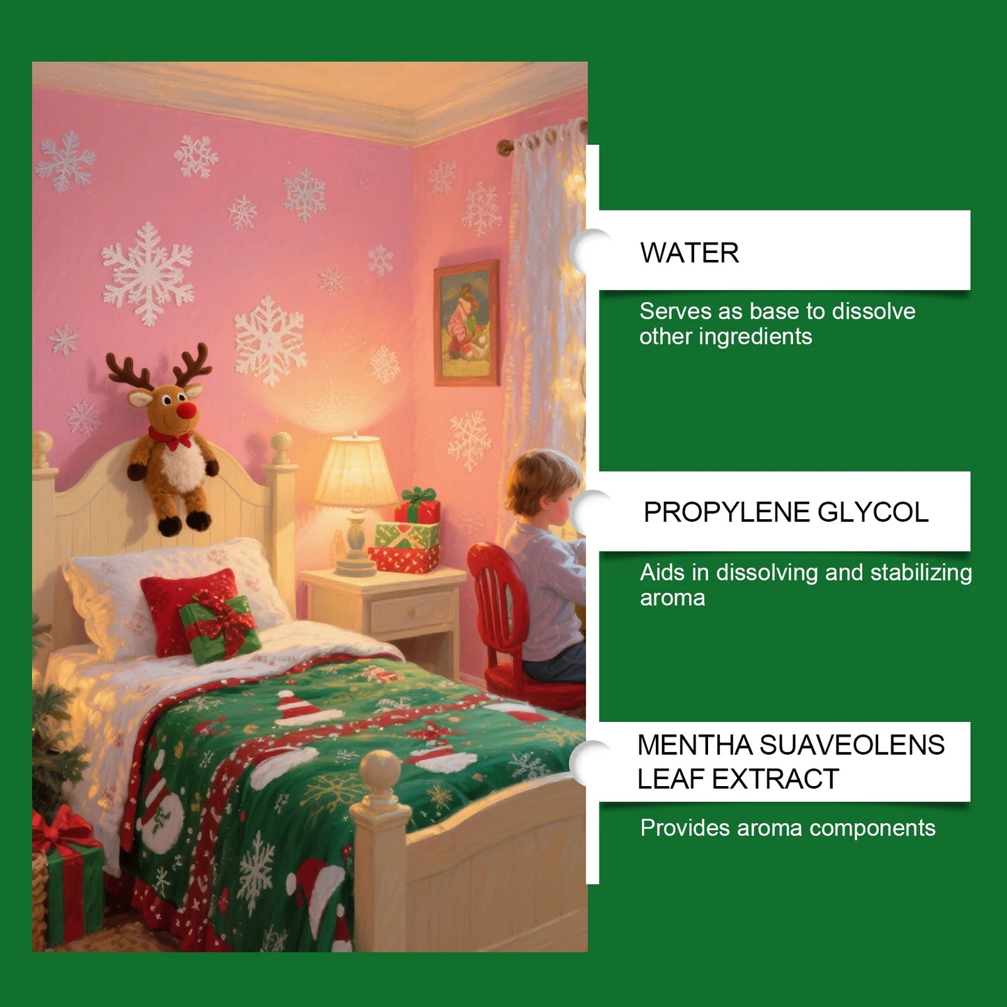 Christmas Aromatherapy Essential Oil 120ml – Holiday Diffuser