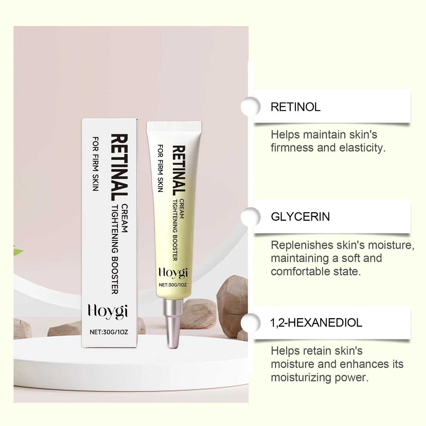 Retinol Face Cream – Hydrating, Smoothing & Radiant Skin