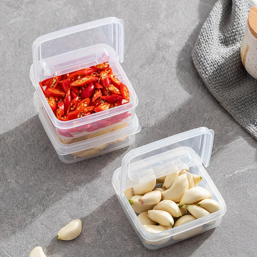 Plastic Refrigerator Cheese & Butter Storage Container Box