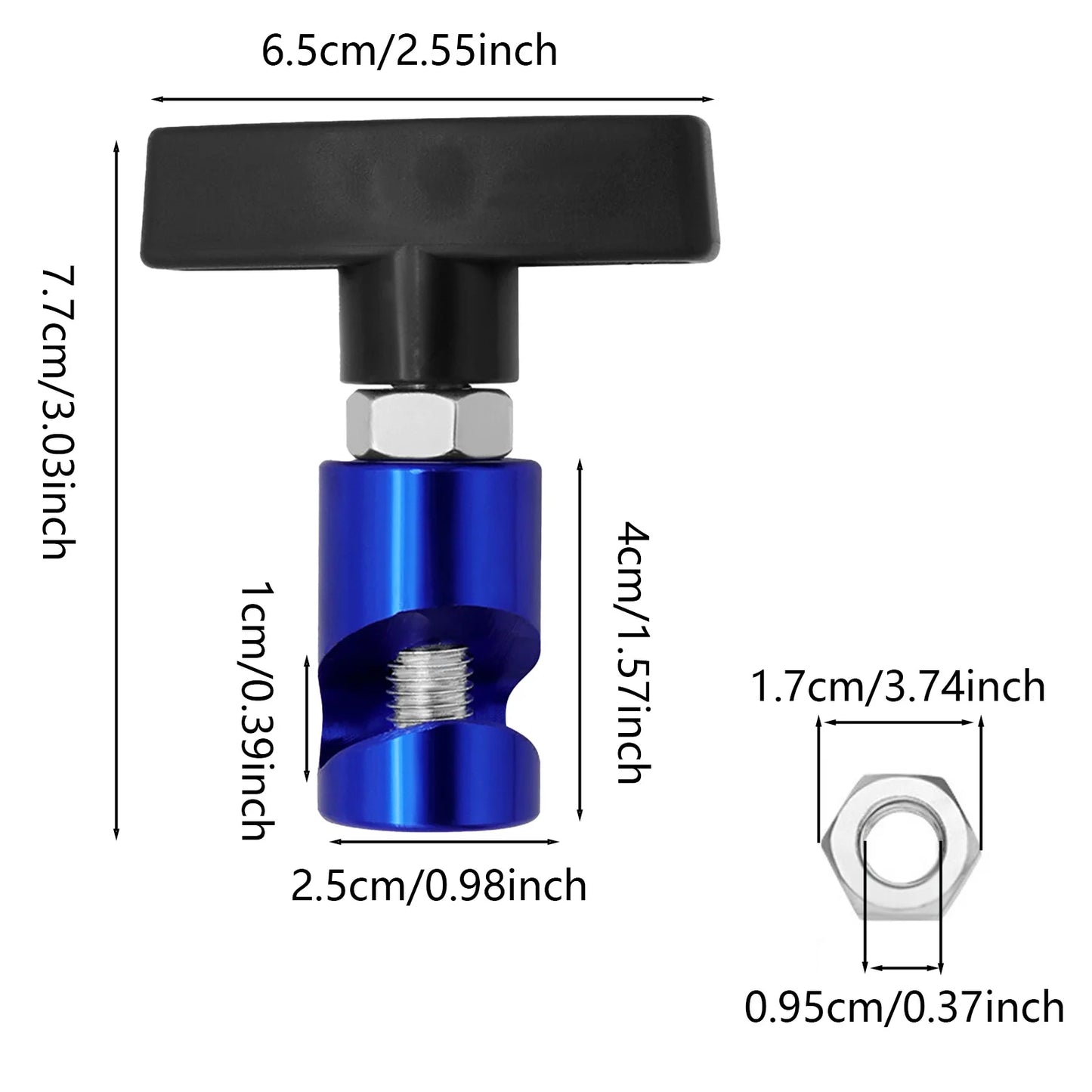 1Pcs/lot New Style Car Hood Lift Bar Anti-clamping Device Durable Aluminium Alloy Support Rod Clamp Securely Holds Weak Lift Peaceful Pleasures Health and Wellness
