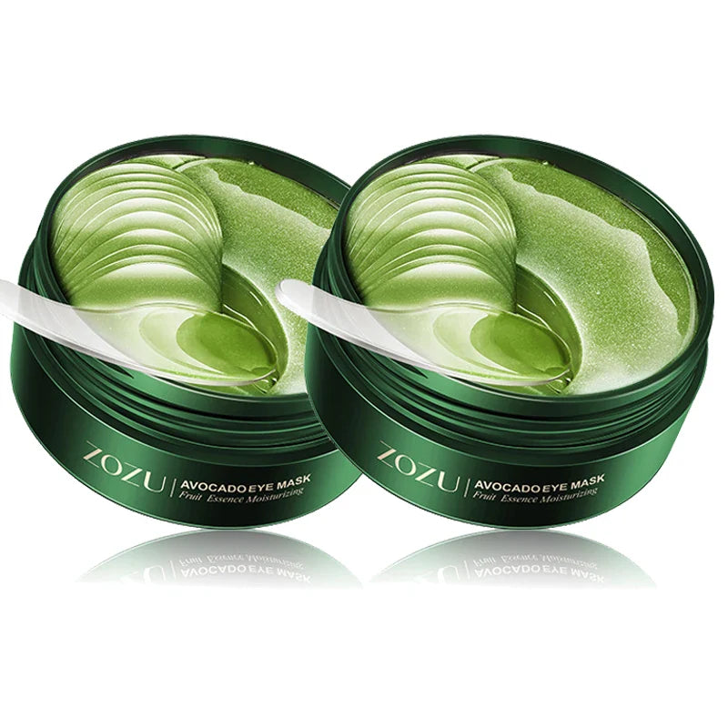 BIOAOUA 120pc Avocado Collagen Eye Masks – Dark Circles & Bags
