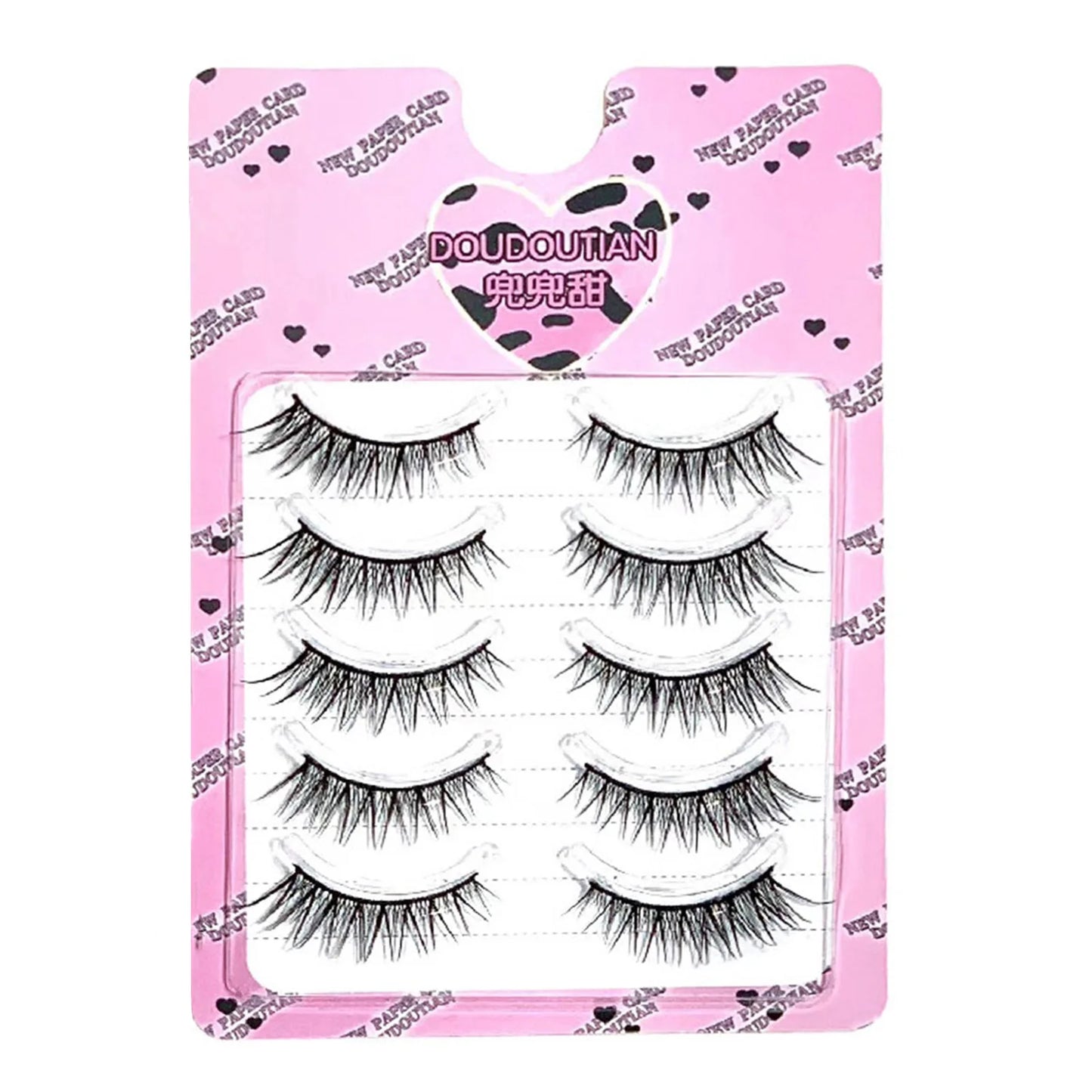 Wispy False Eyelashes – DIY Cosplay Anime Strip Lashes 3 Pairs
