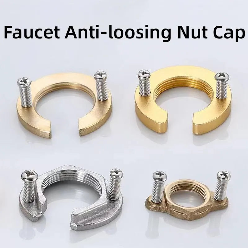 C-Type Faucet Anti-Loosening Nut Kit | Kitchen Basin Fixer