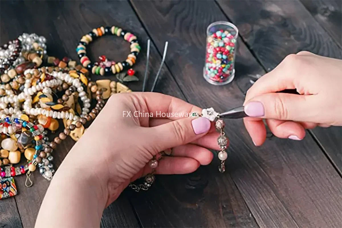 About 1200pcs Gold & Silver Jump Rings with Lobster Clasps + Pliers - DIY Jewelry Making Kit for Necklaces & Earrings Peaceful Pleasures Health and Wellness