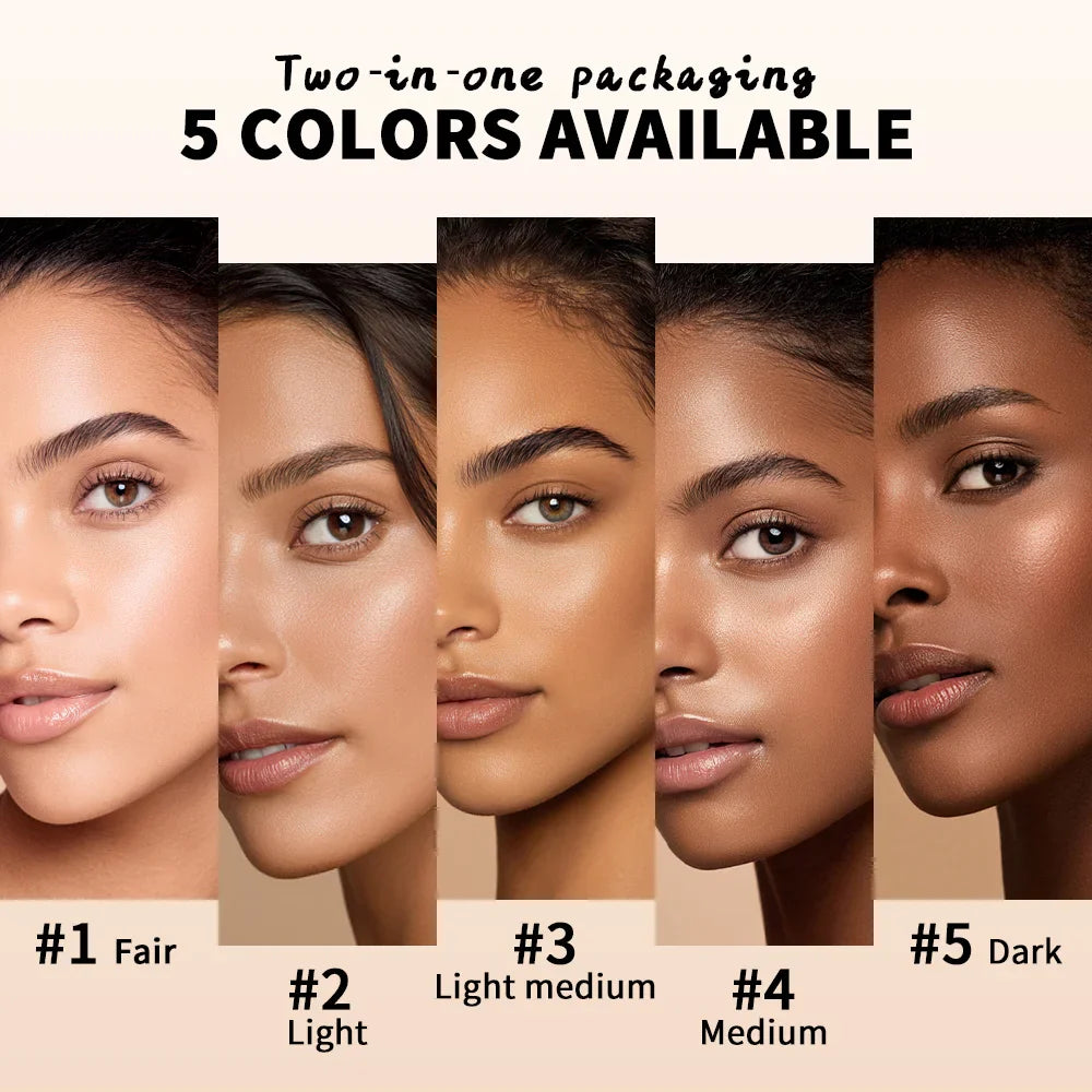 lakerain Bronzing Shaping Serum Foundation – 5 Shades 40ml