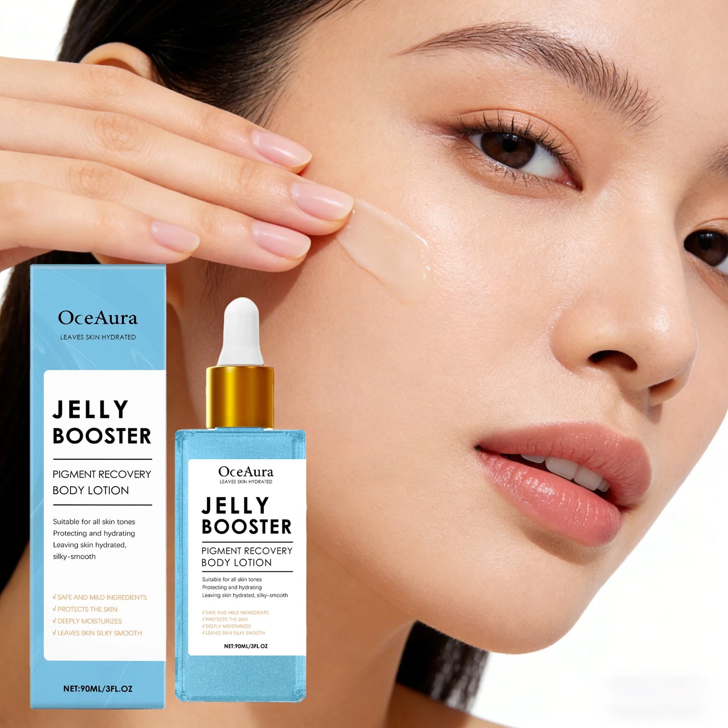 OceAura Niacinamide Facial Serum 90ml | Brighten & Moisturize