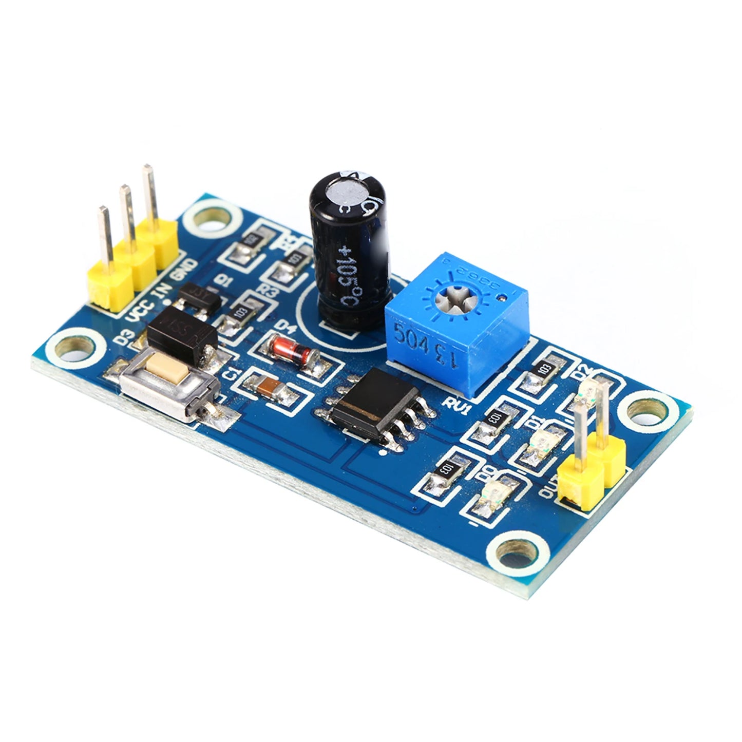 0-120s Delay Relay 5-12V Timer NE555 Adjustable Module On Board Test Button Delay Module NE555 Pulse Module Peaceful Pleasures Health and Wellness