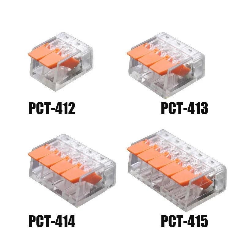 Push-In Lever Wire Connectors 2/3/4/5 Pin Terminal Block Set Lever Wire Connectors Peaceful Pleasures Health and Wellness