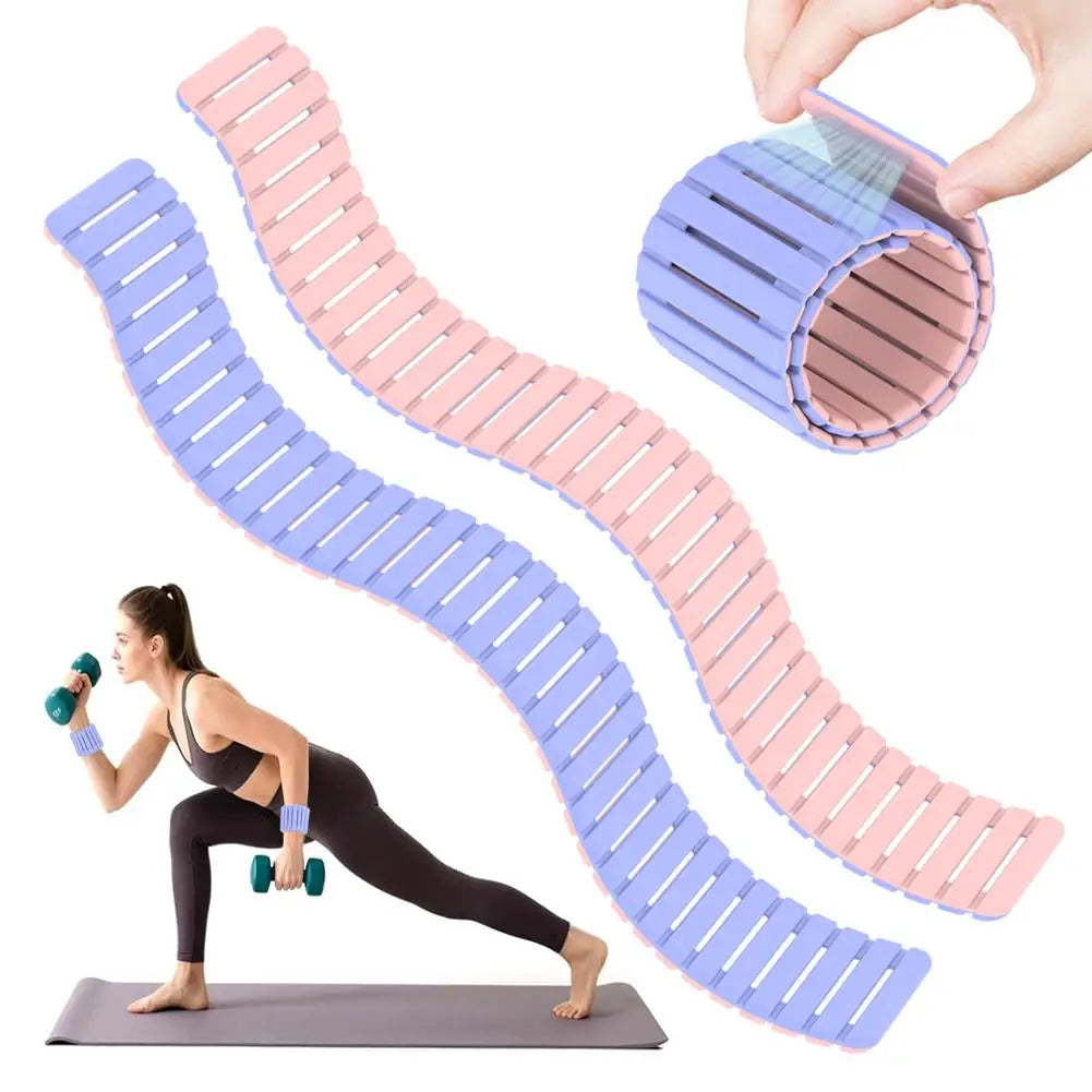 Silicone Weight-bearing Wristband Magnetic Silicone Weight-bearing Wristband 2LB Fitness Exercise Ankle Weights Arm Binding Peaceful Pleasures Health and Wellness