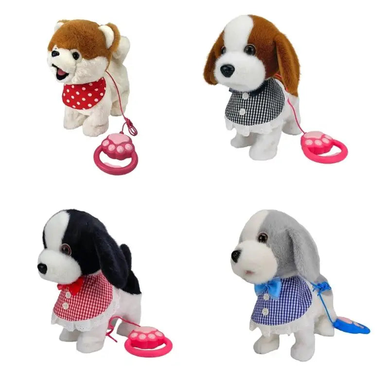 Remote Control Walking Singing Barking Electric Plush Dog Toy