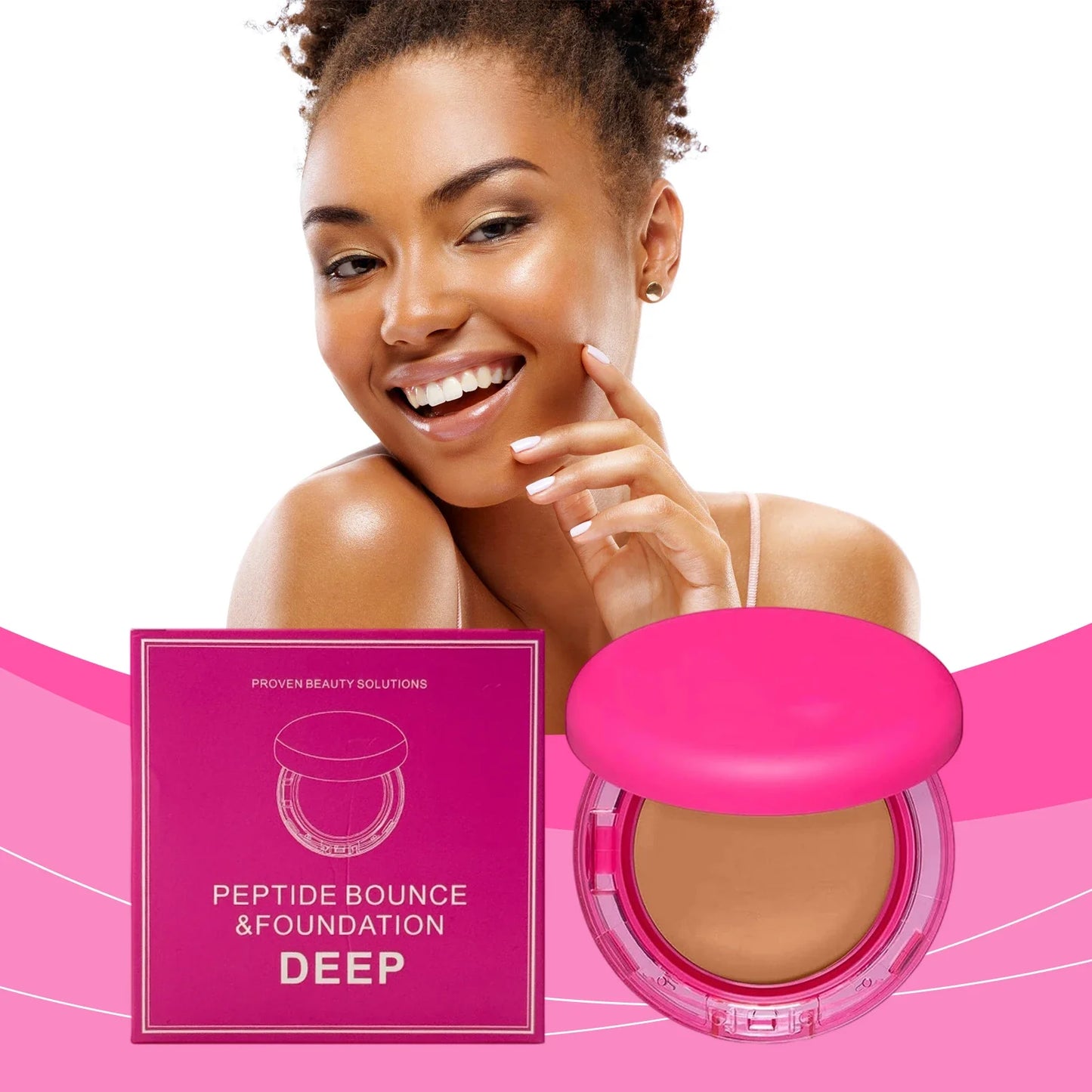 Full Coverage Moisturizing Foundation Cream – Oil Control & Bright