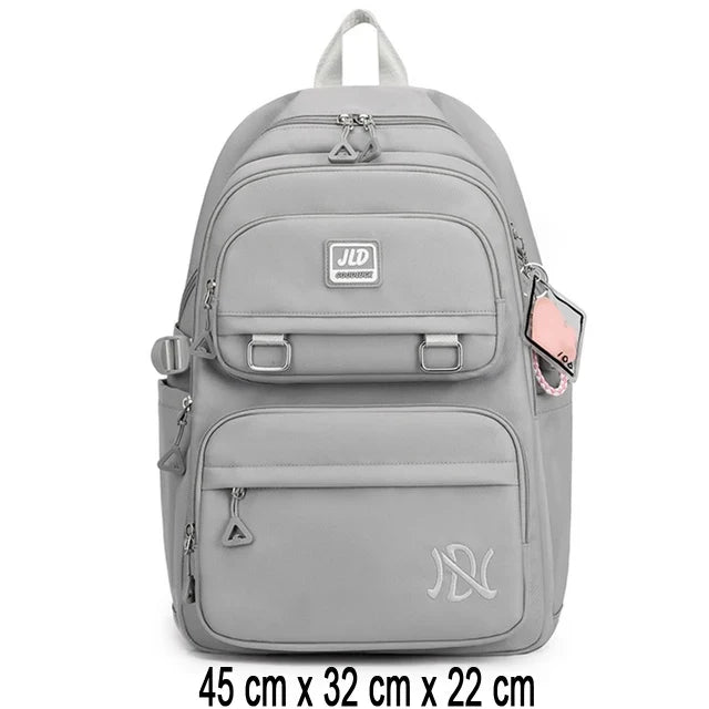 Kawaii Girls School Backpack – Cute Pink Waterproof Kids Bag