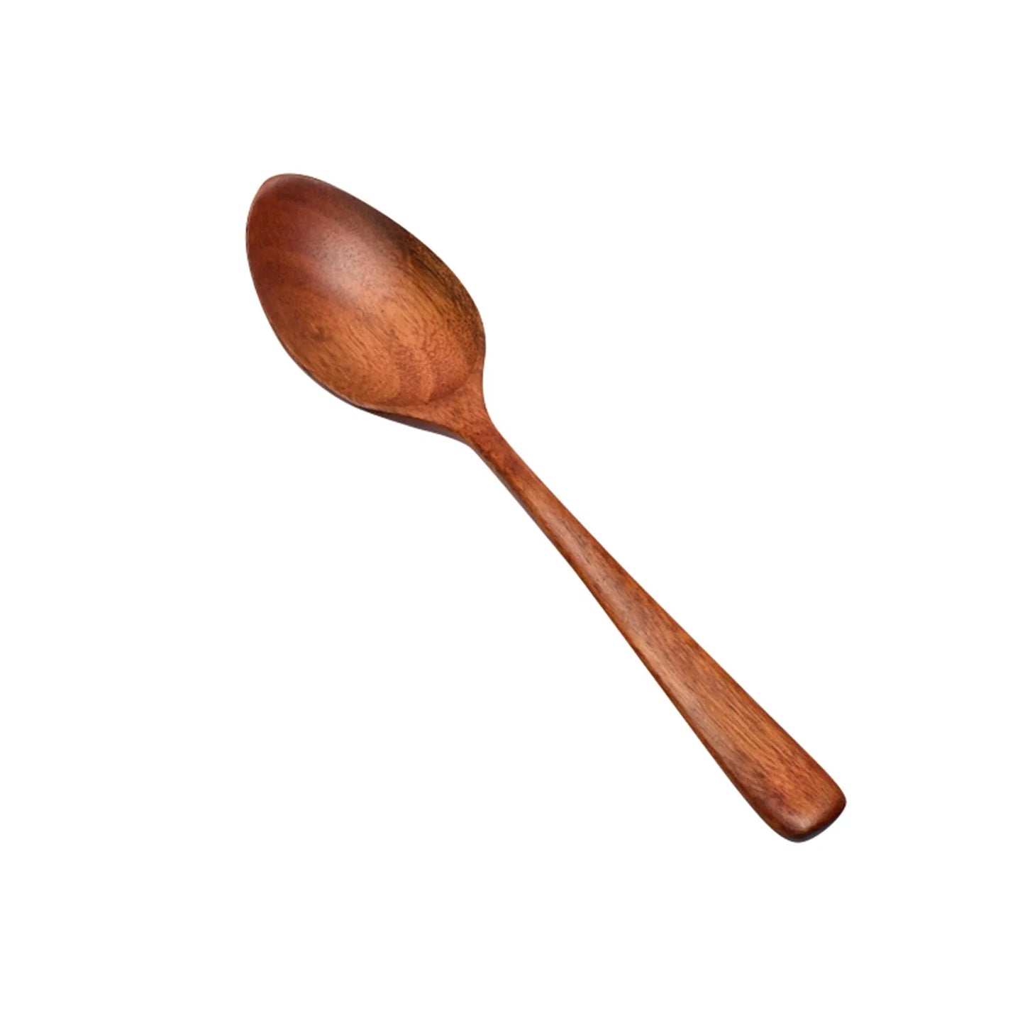 Japanese Wooden Spoon Long Handle | Ramen & Porridge Spoon