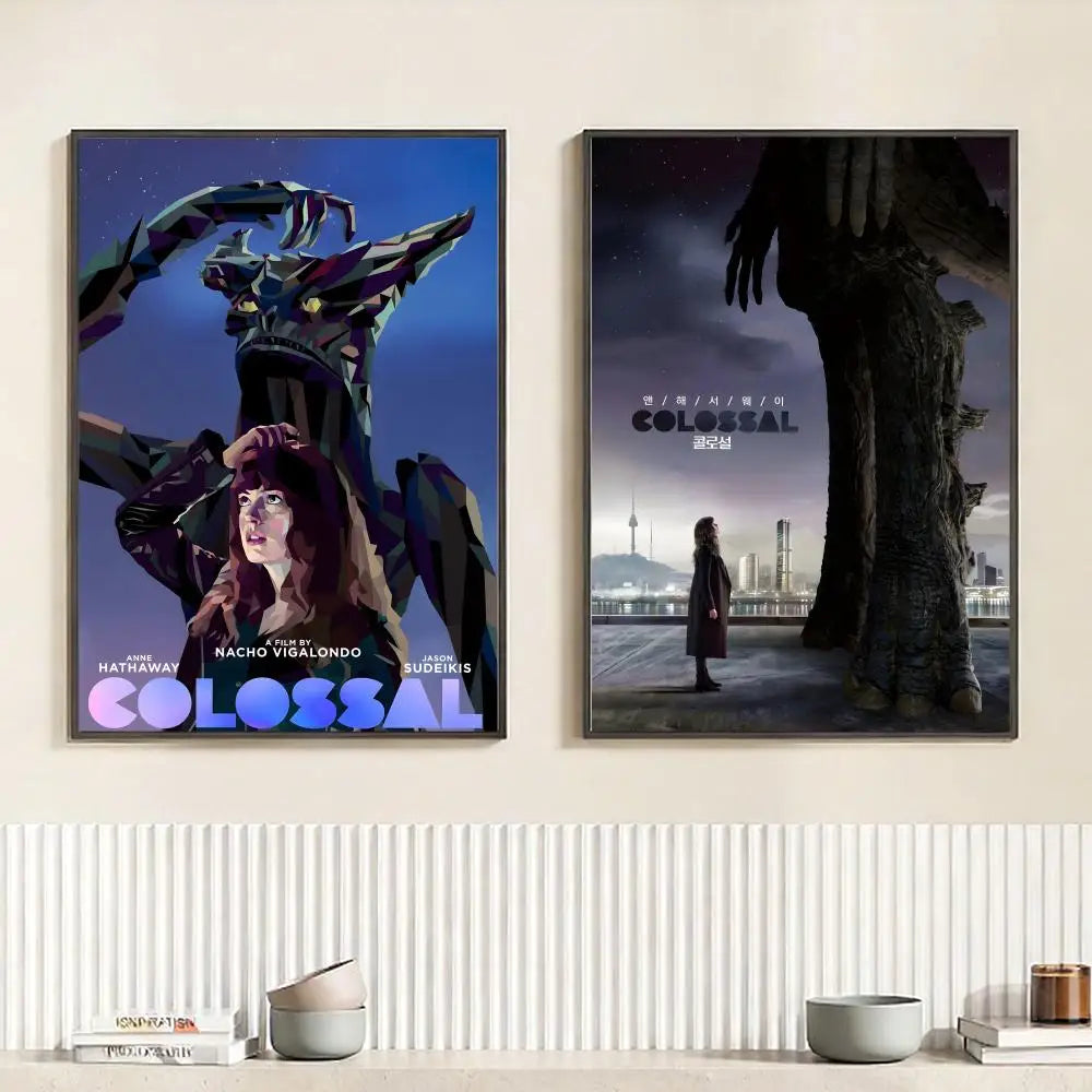 Movie Colossal HD Self-Adhesive Waterproof Wall Art Poster Wall Art Poster Peaceful Pleasures Health and Wellness