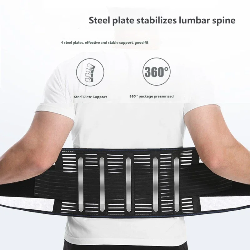 Adjustable back support belt breathable lumbar brace for men and women provides effective support for the lower back Peaceful Pleasures Health and Wellness