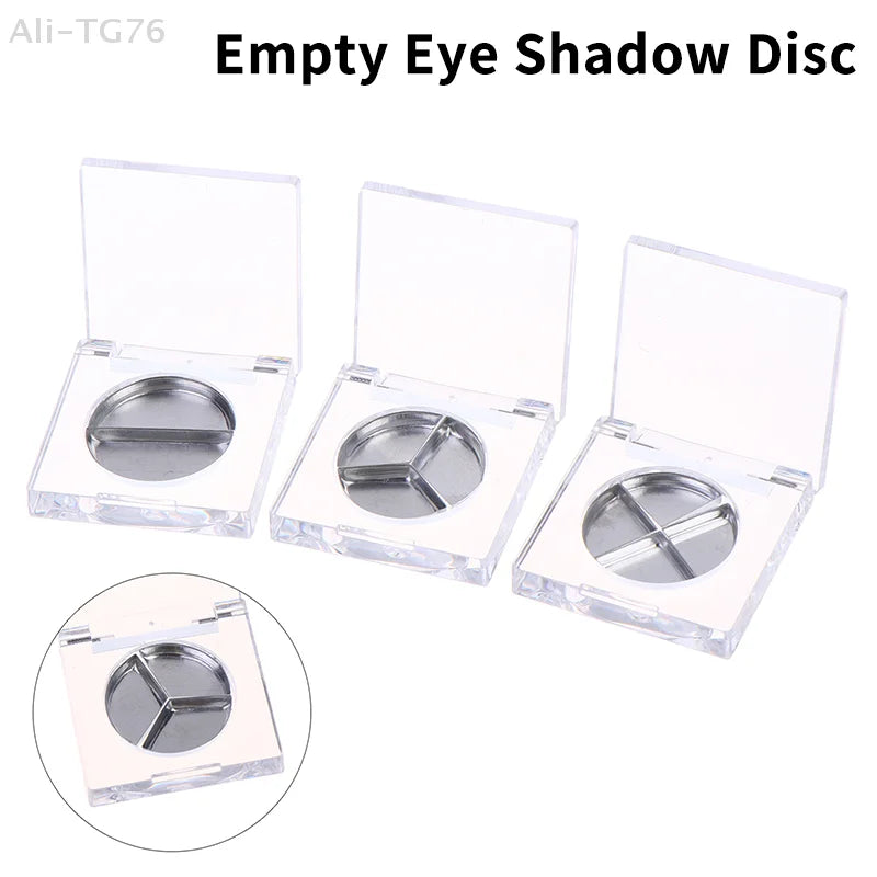 Empty Portable Eyeshadow Palette Case – Custom Round Compact