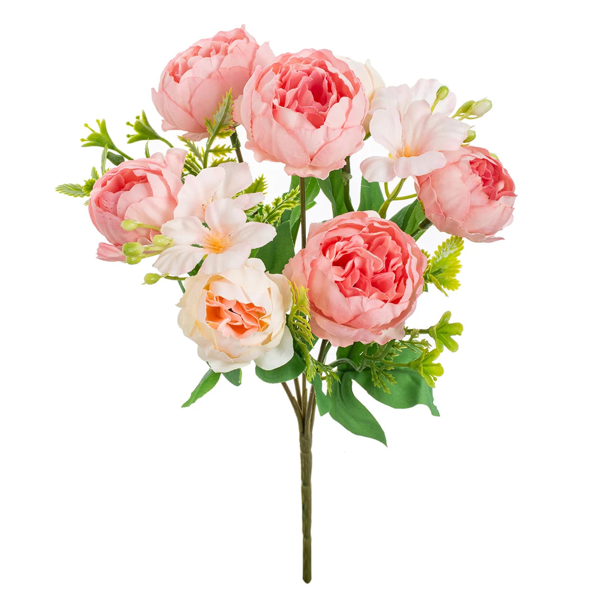 Artificial Silk Peony Rose Bouquet – Wedding & Home Decor