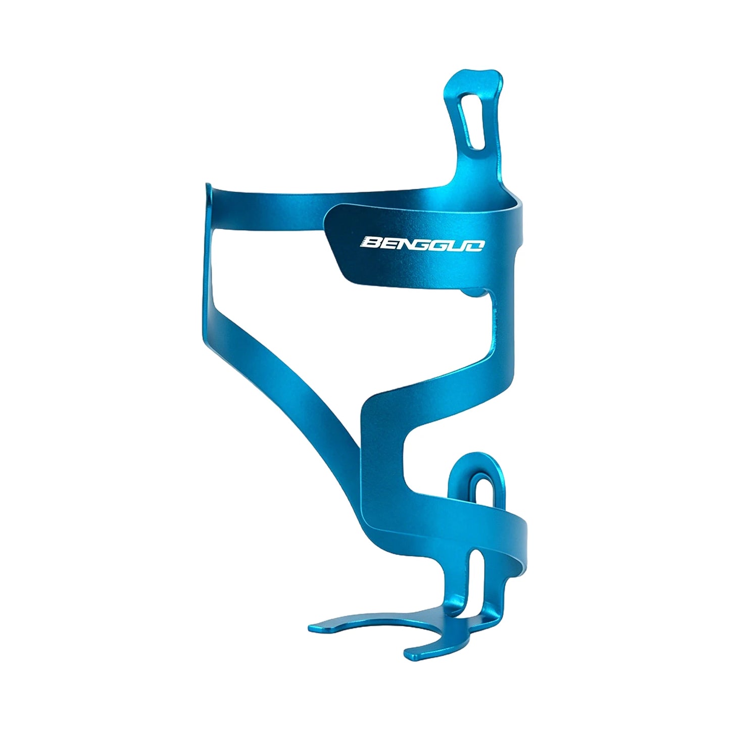 Aluminum Alloy Water Bottle Holder Lightweight Water Kettle Cage Mount Bicycle Bottle Mount Mountain Bikes Cycling Accessory Peaceful Pleasures Health and Wellness Blue