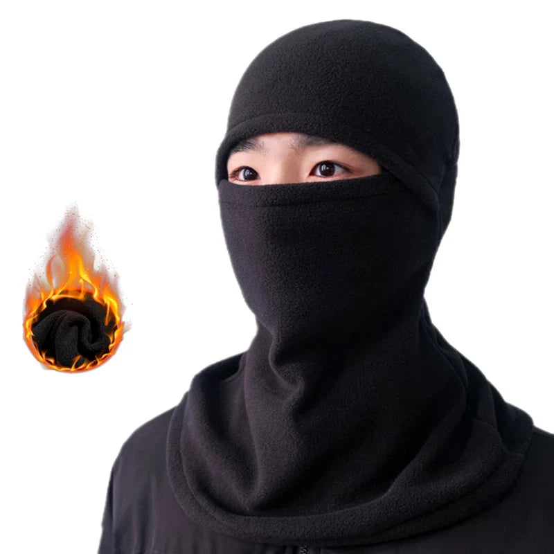Winter Fleece Balaclava Full Face Mask – Windproof Ski Ride