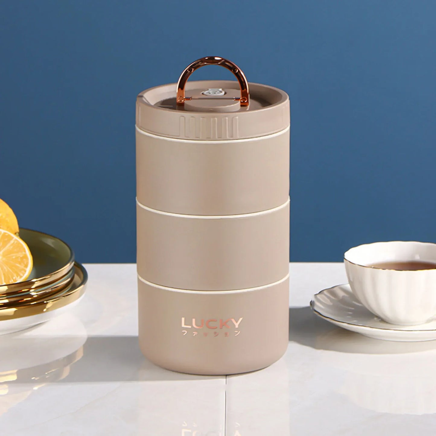 Stackable Insulated Stainless Steel Bento Lunch Box – Leakproof