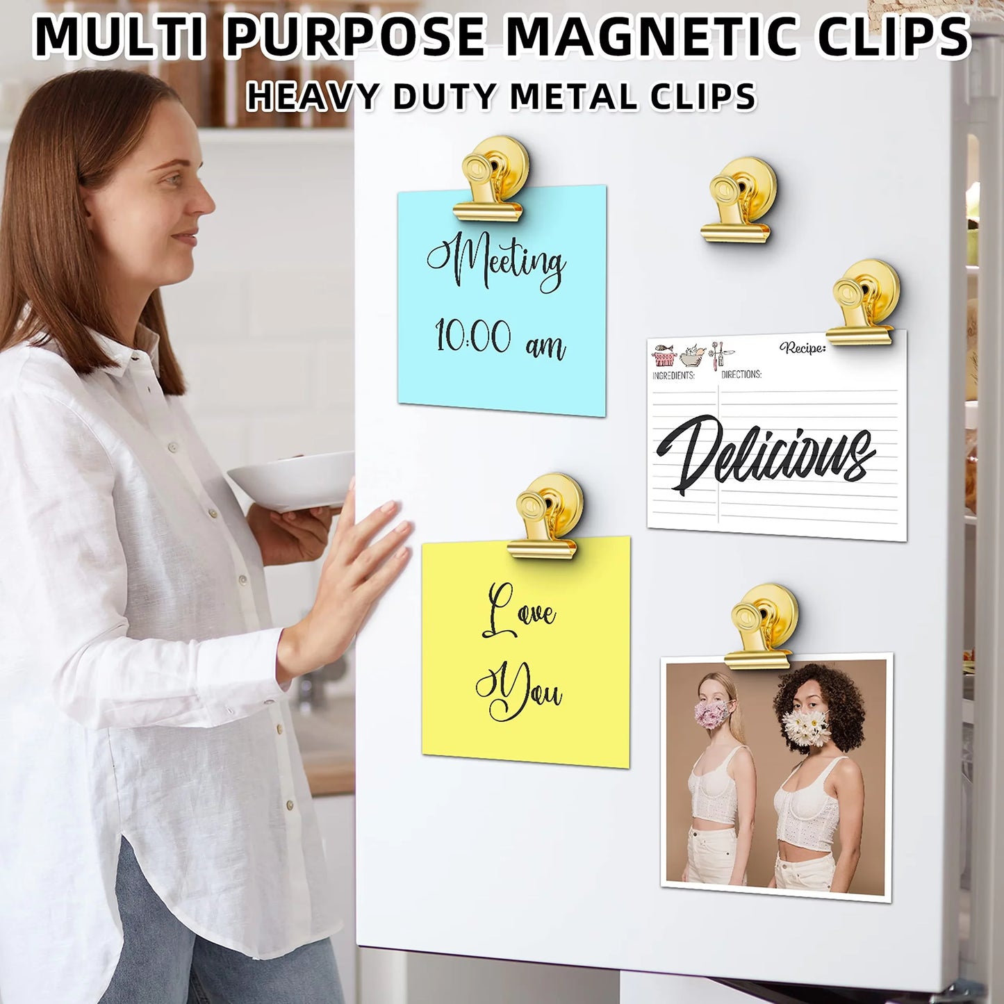 Multi-color Plastic Round Magnetic Clip Can Be Used As Sealing Also