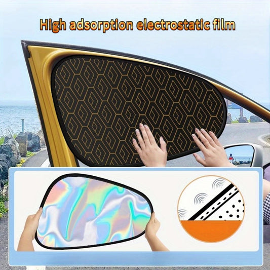 Foldable Car Side Window Sun Shade – 5-Layer UV Cover Car Window Sun Shade Peaceful Pleasures Health and Wellness