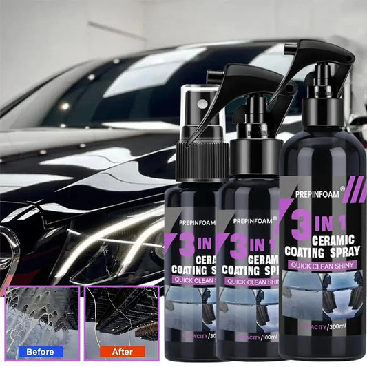 Nano Ceramic Coating Spray – Hydrophobic Car Paint Protector Ceramic Car Coating Oasis Select