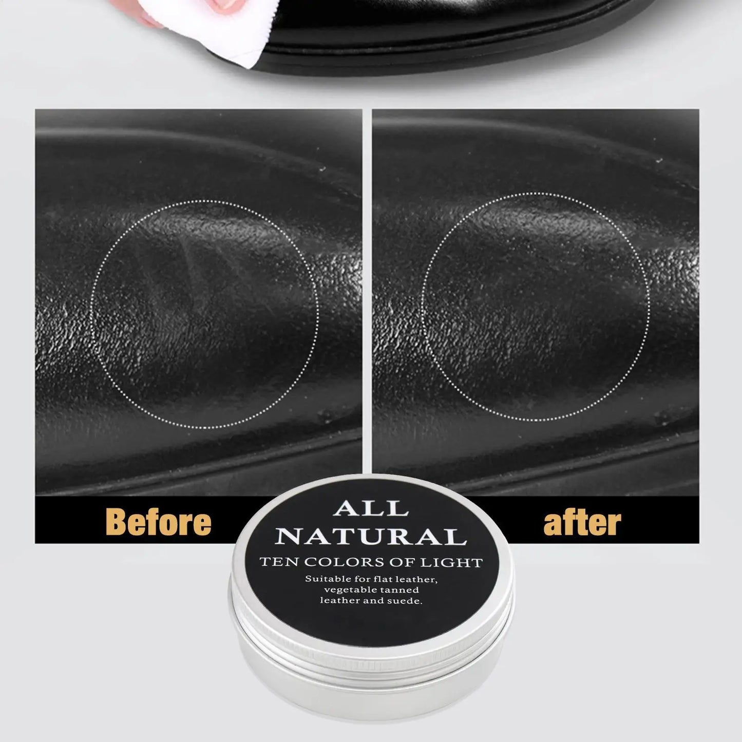 Mink Oil Leather Conditioner Cream – Car, Sofa, Shoes & Bags